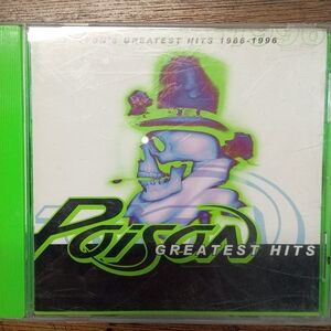 Poison Greatest Hits CD with Green Case